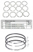 картинка Komatsu 4d98 кольца поршневые   025    uni от магазина IZC
