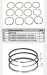 картинка Toyota 1dzii   кольца поршневые   std от магазина IZC