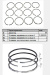 картинка Komatsu 4d95 кольца поршневые   std    (a/b) от магазина IZC