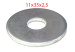 картинка Шайба регулировочная  11x35x2.5  под гайку серьги от магазина IZC