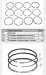 картинка Mitsubishi s4e    кольца поршневые  std от магазина IZC
