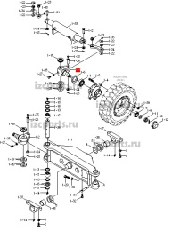 картинка Цапфа Hyundai #01 lh от магазина IZC