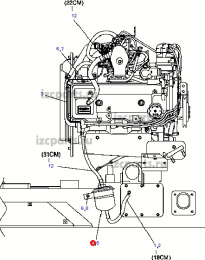 картинка Фильтр топливный №19 от магазина IZC