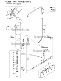 картинка Элемент клапана гидравлической системы мачты тсм от магазина IZC