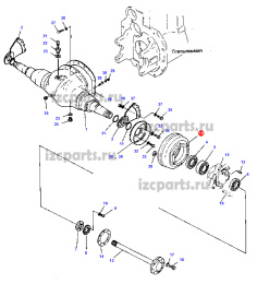 картинка Барабан тормозной Doosan #04 1,5t от магазина IZC