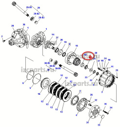 картинка Подшипник ступицы    33108 от магазина IZC