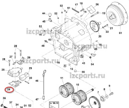 картинка Прокладка контроллера акпп Yale от магазина IZC