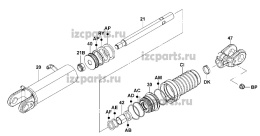 картинка Цилиндр наклона Toyota #01 от магазина IZC