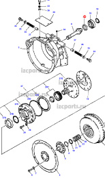 картинка Кольцо компрессионное акпп  d=48  синт от магазина IZC