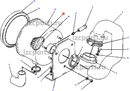 картинка Фильтр воздушный  №28b  Doosan от магазина IZC