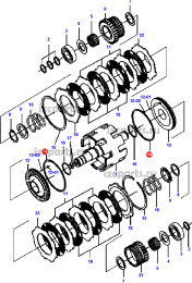картинка Кольцо компрессионное акпп  d=123  синт от магазина IZC