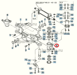картинка Цапфа Mitsubishi 2.0t lh от магазина IZC