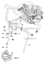 картинка Трубка топливная тннд 4y от магазина IZC