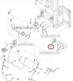 картинка Втулка крепления мачты Yale #02 от магазина IZC