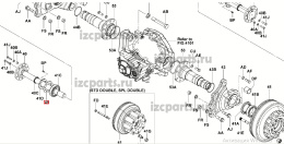 картинка Стопорная шайба ступицы ведущего моста Toyota от магазина IZC