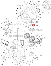 картинка Сливная пробка акпп Yale от магазина IZC