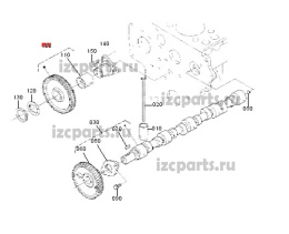картинка Шестерня грм паразитная #01 v2203 от магазина IZC