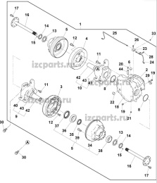 картинка Трубка тормозная Yale #04 1.5t rh от магазина IZC
