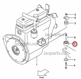 картинка Подушка двигателя  Tcm #05 от магазина IZC