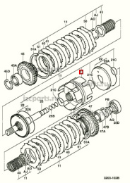 картинка Барабан коробки передач акпп Toyota  #03 от магазина IZC