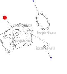 картинка Насос гидравлический Komatsu  #14 от магазина IZC