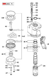 картинка Рем.к-т рулевого редуктора   Toyota #03 от магазина IZC