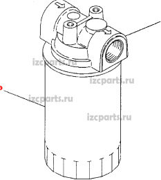 картинка Фильтр гидравлический  №48 Doosan от магазина IZC