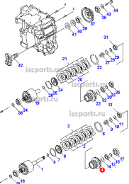 картинка Шестерня вала акпп ko-20 от магазина IZC