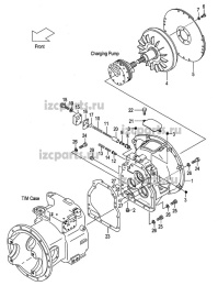 картинка Комплект прокладок акпп #17  Tcm от магазина IZC