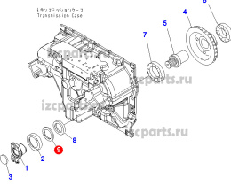 картинка Сальник 55x78x6  кпп  (пыльник) от магазина IZC