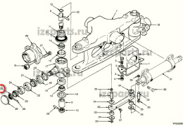 картинка Гайка ступицы Yale #04 от магазина IZC