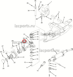 картинка Шайба ступицы управляемого моста Yale от магазина IZC