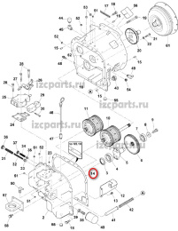 картинка Прокладка корпуса коробки акпп  Yale от магазина IZC