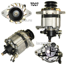 картинка Генератор #08 Nissan td27 от магазина IZC