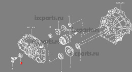 картинка Сальник 45x69x10 от магазина IZC