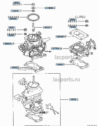 картинка Карбюратор Mitsubishi 4g15 от магазина IZC