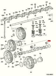 картинка Заглушка распредвала d=51 от магазина IZC