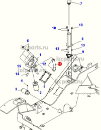 картинка Патрубок гидравлический  Komatsu #03 от магазина IZC
