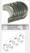 картинка Toyota 1z      050     вкладыши шатунные от магазина IZC