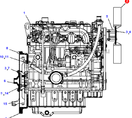 картинка Вентилятор #26 Cummins a2300 от магазина IZC