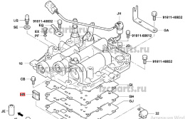картинка Фильтр акпп  №17 Toyota (сетка) от магазина IZC