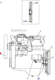 картинка Вентилятор #23 Cummins b3.3 от магазина IZC