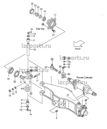 картинка Цапфа fd15t9 (lh) от магазина IZC