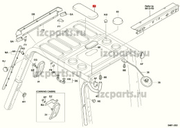 картинка Защитная крышка кабины Toyota (стекло) от магазина IZC