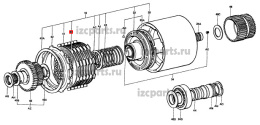 картинка Диск фрикционный   t-42 d-150 b=2.9 от магазина IZC