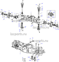картинка Ступица Doosan #02 от магазина IZC