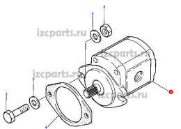 картинка Насос гидравлический Doosan #06 от магазина IZC