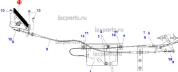 картинка Педаль акселератора Doosan #02 от магазина IZC